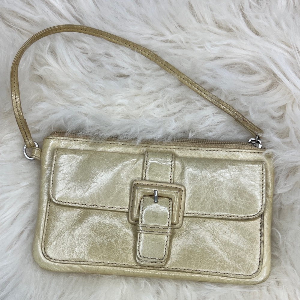 Hobo Tan Leather Women's Wristlet/Wallet